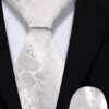 Mens-White-Paisley-Tie-and-Pocket-Square-Set-Wedding-Groom-Necktie-from-Gentlemansguru.com