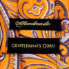 Orange-Navy-Blue-Branded-Tie-Handmade-from-Gentlemansguru.com