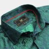 Mens-Exotic-Luxury-Long-Sleeve-Green-Dress-Shirt-from-Gentlem