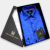 Mens-Royal-Blue-Paisley-Dress-Shirt-from-Gentlem