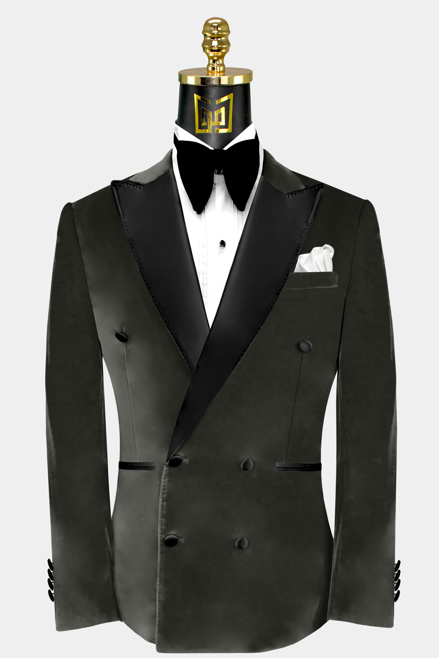 Dark Grey Velvet Tuxedo Jacket Gentleman s Guru