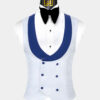 Navy-Blue-and-White-Tuxedo-Vest-Waistcoat-from-Gentlemansguru.com