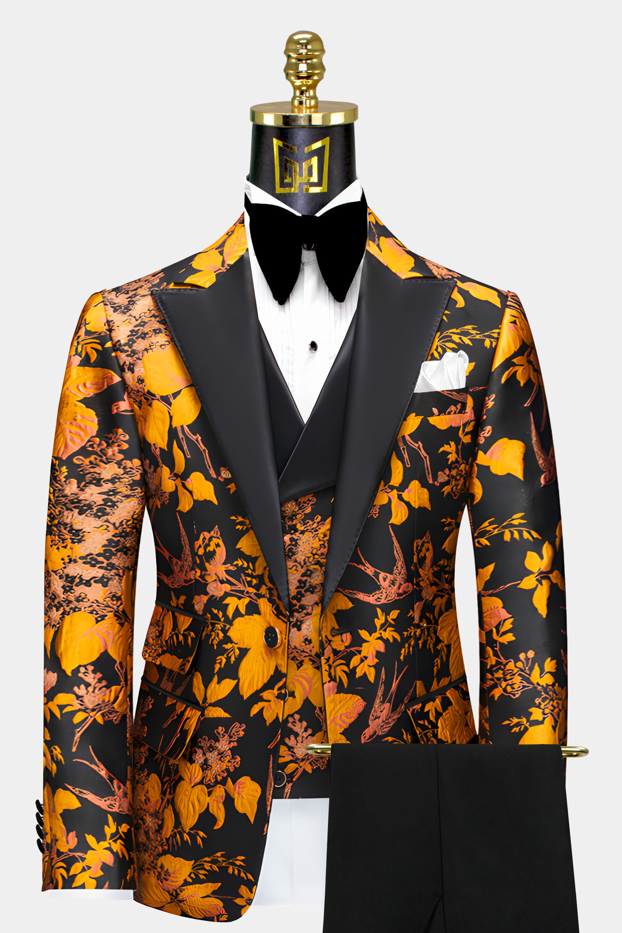 Marigold Tuxedo Suit | Gentleman's Guru