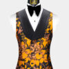 Marigold-and-Black-Tuxedo-Vest-Prom-Wedding-Groomsmen-WAistcoat-from-Gentlemansguru.com