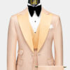 Mens-Beige-Tuxedo-Groom-Wedding-Prom-Suit-from-Gentlemansguru.com