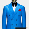 Mens-Black-Pant-Double-Breasted-Blue-Suit-Groom-Wedding-Tux-from-Gentlemansguru.com