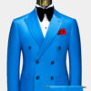 Mens-Double-Breasted-Blue-Suit-Groom-Wedidng-Prom-Tuxedo-from-Gentlemansguru.com