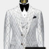 Black-Grey-Silver-Argyle-Suit-Groom-Wedding-Tuxedo-from-Gentlemansguru.com