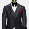 Black-abstract-Tuxedo-With-Black-Pant-from-Gentlemansguru.com