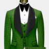 Green-Houndstooth-Tuxedo-Groom-Prom-Wedding-Suit-from-Gentlemansguru.com