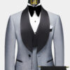 Grey Tweed Tuxedo - 3 Piece