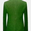 Houndstooth-Green-Tuxedo-Jacket-Wedding-Groom-Blazer-from-Gentlemansguru.com