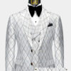 Mens-Silver-Argyle-Suit-Groom-Wedding-Prom-Tuxedo-from-Gentlemansguru.com