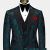 Mens-Teal-and-Black-Tuxedo-Groom-Wedding-Prom-Suit-from-Gentlemansguru.com