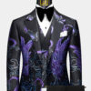 Purple-Paisley-Suit-Black-and-Purple-Wedding-Suit-Groom-Tuxedo-from-Gentlemansguru.com