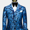 Baroque-Blue-Floral-suit-For-Men-Wedding-Groom-Prom-Tuxedo-from-Gentlemansguru.com