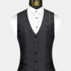 Black-Mandarin-Collar-Suit-Vest-Groom-Waistcoat-from-Gentlemansguru.com