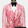 Black-Pant-Pink-Floral-Suit-For-Men-Groom-Tuxedo-from-Gentlemansguru.com-from-Gentlemansguru.com