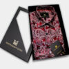 Branded-Burgundy-Floral-Patterned-Shirt-For-Men-from-Gentlemansguru.com