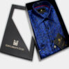 Branded-Mens-Black-and-Royal-Blue-Dress-Shirt-from-Gentlemansguru.com