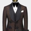 Dark-Brown-Tuxedo-Suit-With-Black-Pant-from-Gentlemansguru.com