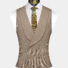 Khaki-Houndstooth-Suit-Vest-from-Gentlemansguru.com