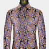 Mens-Colorful-Shirt-Multi-Color-Paisley-Dress-Shirt-from-Gentlemansguru.com