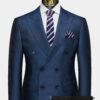 Mens-Dark-Blue-Suit-Wedding-Groom-Tuxedo-Prom-Outfits-For-Guys-from-Gentlemansguru.com