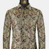 Mens-Gold-Paisley-Shirt-Dress-Shirt-For-Men-from-Gentlemansguru.com