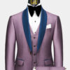 Mens-Light-Plum-Tuxedo-Groom-Wedding-Suit-For-Prom-from-Gentlemansguru.com