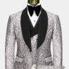 Mens-Silver-Tuxedo-Groom-Wedding-Prom-Suit-For-Guys-from-Gentlemansguru.com