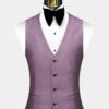 Plum-Tuxedo-Vest-Suit-Waistcoat-For-Groom-Wedding-from-Gentlemansguru.com