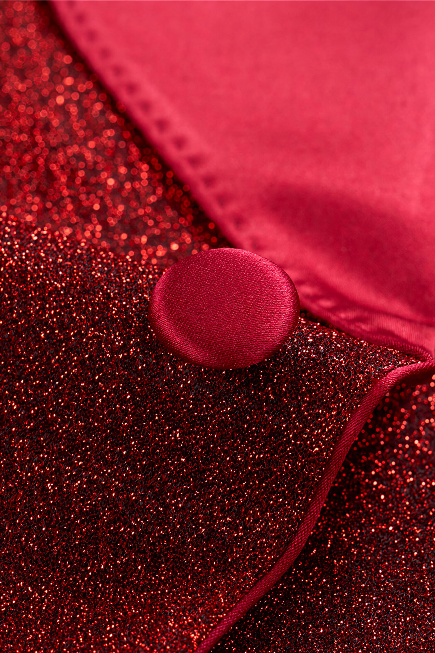 Red Glitter Tuxedo Suit - 3 Piece | Gentleman's Guru